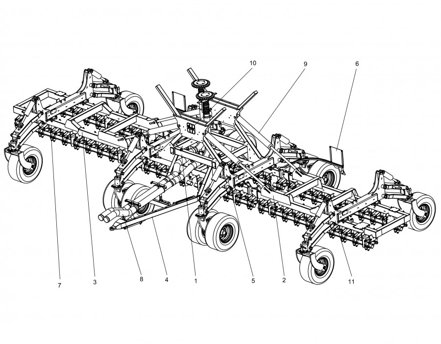 Каталог деталей и сборочных единиц сеялки Агро-Союз Turbosem II 19-60